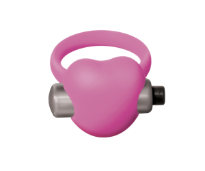 Эрекционное виброколечко Emotions Heartbeat Light pink 4006-02Lola