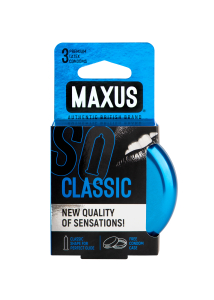 Презервативы классические MAXUS Classic №3 ж/к