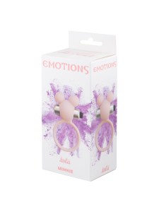 Эрекционное виброколечко Emotions Minnie Light pink 4005-02Lola
