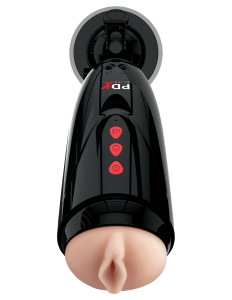 Мастурбатор с вибрацией PDX ELITE Dirty Talk Starter Stroker Pipedream RD524PD