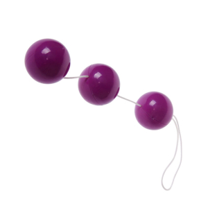 Шарики анальные фиолетовые BI-014049-3PUR