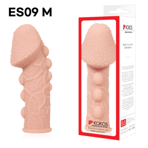 Насадка на фаллос Extreme Sleeve телесная TPR KOKOS ES-009-M