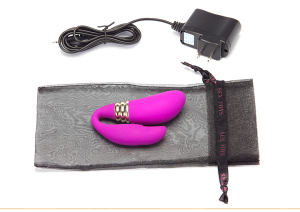 Вибратор для двоих Pretty Love PURPLE BI-014136