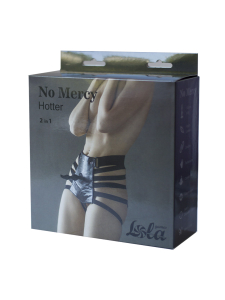 Набор трусиков с анальной пробкой No Mercy Hotter M/L 3337-02lola