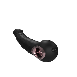 Силиконовый вибратор черный SW3020Black