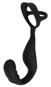 Эрекционное кольцо с простатной пробкой с пультом 5402280ON