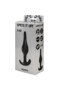 Анальная пробка Spice it up Smooth Black 8008-01lola