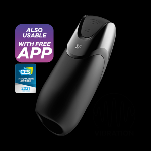 Мастурбатор Satisfyer Men Vibration+ Connect App 016570SA