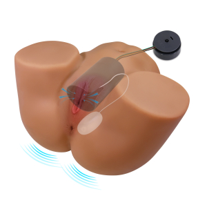 Мастурбатор с вибрацией, всасыванием и звуковыми эффектами Geriann BM-009259Q