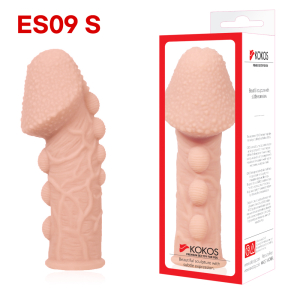 Насадка на фаллос Extreme Sleeve телесная TPR KOKOS ES-009-S