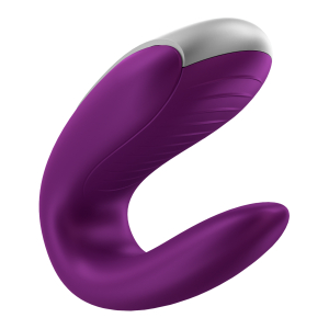 Виброcтимулятор Satisfyer Double Fun Connect App violet 002460SA