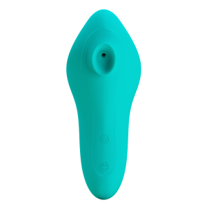 Вакуумный стимулятор Pretty Love Magic Fish Green BI-014453G