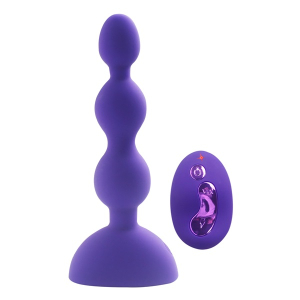 Анальный вибростимулятор с двумя моторами S purple 189023purHW